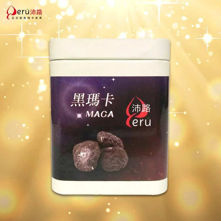 【壯陽能量果!】黑瑪卡切片100克/罐